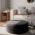 Puff Soho Preto 82 Cm