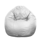 Puff Sparky Com Enchimento  Modelo Pêra - Branco