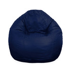 Puff Sparky Sem Enchimento Modelo Pêra - Azul Marinho