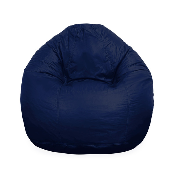 Puff Sparky Sem Enchimento Modelo Pêra - Azul Marinho