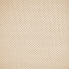 Puff Stella Veludo Luxo Off White A129 Base Madeira Castanho