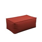 Puff Tecido Outdoor Trancoso Coral