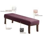 Puff Theo 100cm Sfn Rosa E Imbuia