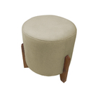 Puff Thor Suede Bege