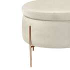 Puff Tom Pérola E Cobre