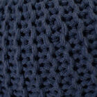 Puff Tricô - Petróleo