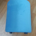 Puff Tubinho Veludo 35 Diametro  Tiffany