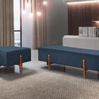 Puff Zurik Luxo Madeira Maciça