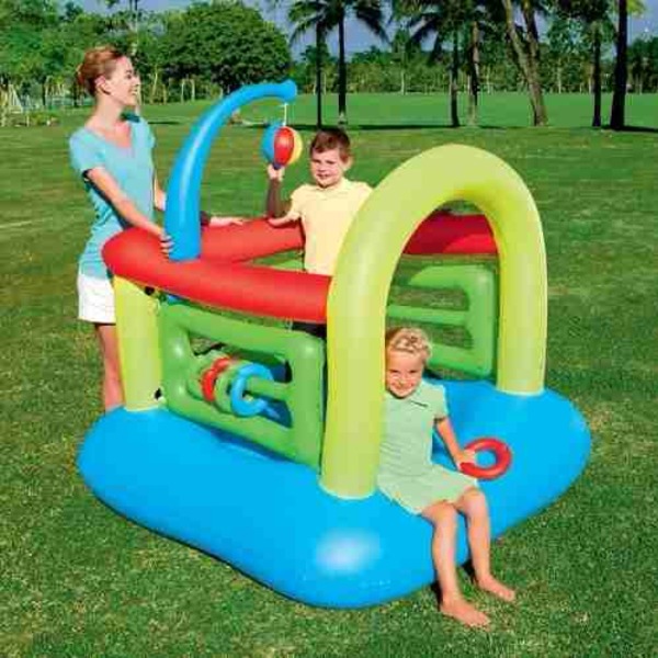Pula Pula Inflável Bestway Play Center Trampolim Cama Elástic