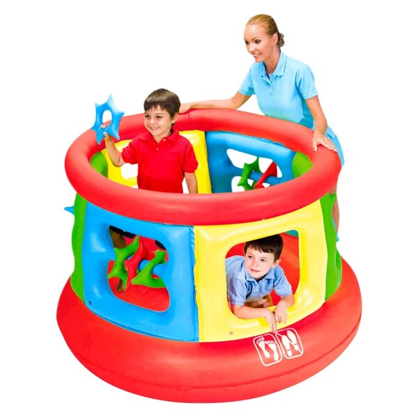 Pula Pula Inflável Colorido Trampolim Jilong