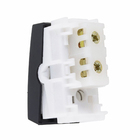 Pulsador Campainha Cigarra 4,3x2,1cm Preto Habitat Black Fame