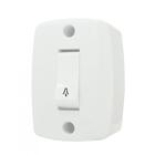 Pulsador Campainha De Sobrepor 6a Branco - Ilumi