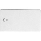 PULSADOR CAMPAINHA PLASTICO ABS BRANCO 250V 10A ILUS SIEMENS