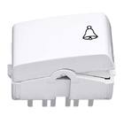 PULSADOR CAMPAINHA TERMOPLASTICO BRANCO PURO 250V 10A PRIME DECOR SCHNEIDER