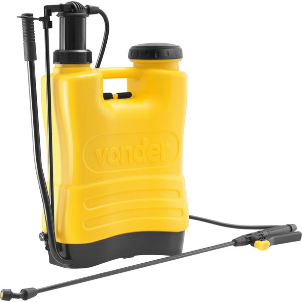 Pulverizador Agricola 12 L Pvc120 Plus Vonder Amarelo E Preto