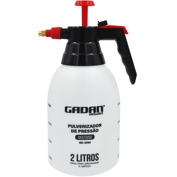 Pulverizador Borrifador Manual Pressão 2 Litros Profissional