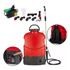 Pulverizador De Veneno Costal  A Bateria 20 Litros Branco