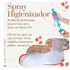 Pulverizador Spray Higienizador Álcool/água Ch-0461 Branco