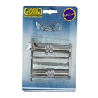 Punho para Janela Latão Cromado 39x54x95mm União Mundial