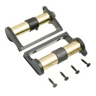 Punho para Janela Zamac Latonado Oxidado 39x54x95mm União Mundial