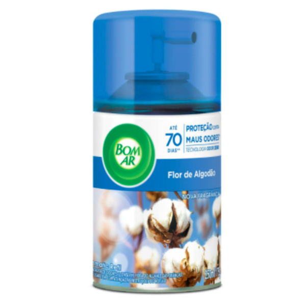 Purif Ar Bom Ar Freshmatic Refil 250ml Algodao