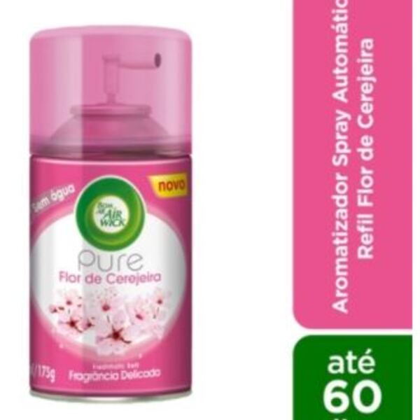 Purif Ar Bom Ar Freshmatic Refil 250ml Flor De Cerejeira