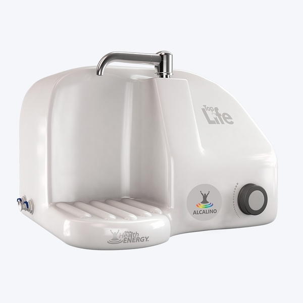 Purificador De Água Alcalina Ionizada Natural Blue He Branco