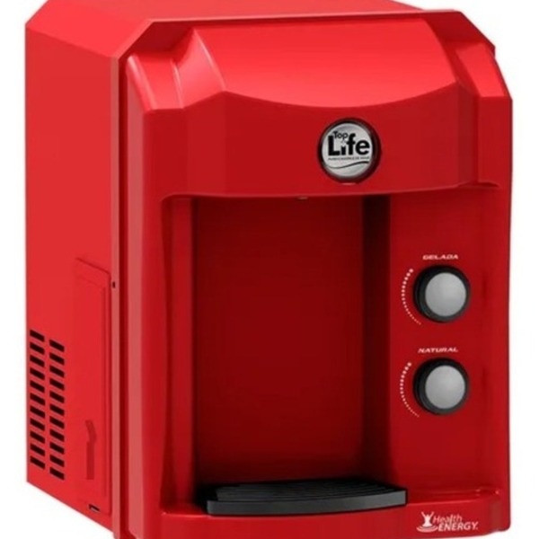 Purificador De Água Alcalina Por Compressor 220v Vermelho