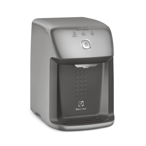 Purificador de Água Quente, Natural e Gelada com Compressor Prata PH41X Electrolux 127V