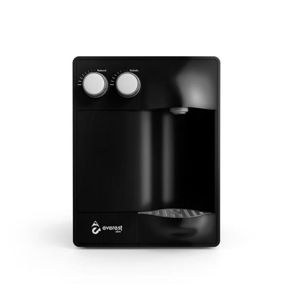 Purificador De Água Everest Slim Preto 220V