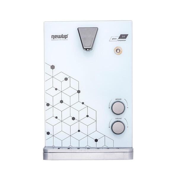 Purificador De Água Glass 110v Branco Compressor 2.0 New Up