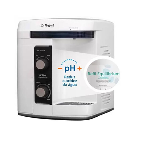 Purificador De Água Ibbl E-due Equilibrium Branco - Bivolt