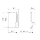 Purificador De Água Nova Docol Vitalis 1579506 De Bancada Cro