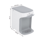 Purificador de Água Natural e Gelada PBTBNB Bivolt Branco Midea