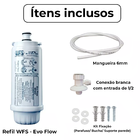 Purificador Evolution Filtro Água Bebedouro Com Refil, Adapta