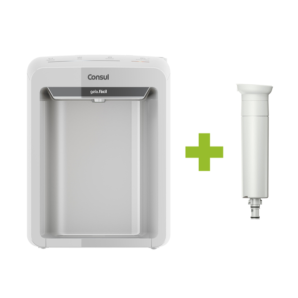 Purificador Refrigerado com Refil CPB33AB Bivolt Branco Consul