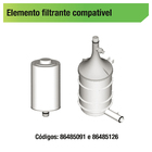 Purificador sem Refrigeração Branco Bica Móvel Naturalis Lorenzetti