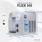 Purificador Super Água Alcalina Ionizada Gelada Ph 9,5 Redox/