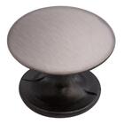 Pux Cogumelo 25mm Niquel Envelhecido