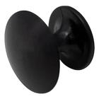 Pux Cogumelo 25mm Preto Acetinado