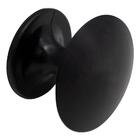 Pux Cogumelo 25mm Preto Acetinado