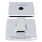 Pux Folha 25mm Crystal Cromo