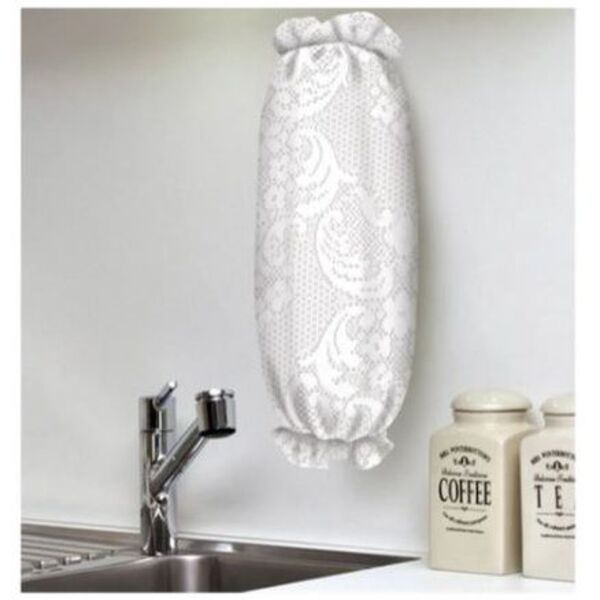 Puxa Saco De Renda Com Forro - 20 Cm X 38 Cm - Panami