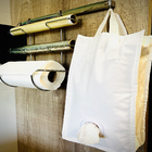 Puxa Saco - Organizador para sacolas Premium Branco