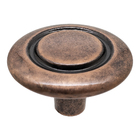 Puxador 196 Rodeo Cobre Velho Tamboreado - Cvt Conjunto