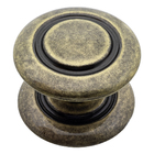 Puxador 196 Rodeo Ouro Velho Tamboreado - Ovt Conjunto