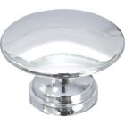 Puxador 199 Tucson Ponto Cromado Para Móveis Armários E Gavet