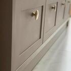 Puxador 199 Tucson Ponto Dourado Para Móveis Armários E Gavet