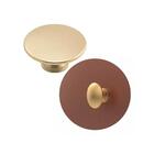 Puxador 201 Tucson Ponto Dourado Para Móveis Armários E Gave