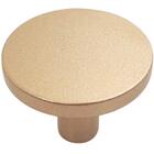 Puxador 206 Naico Ponto Redondo Dourado Para Móveis Armários